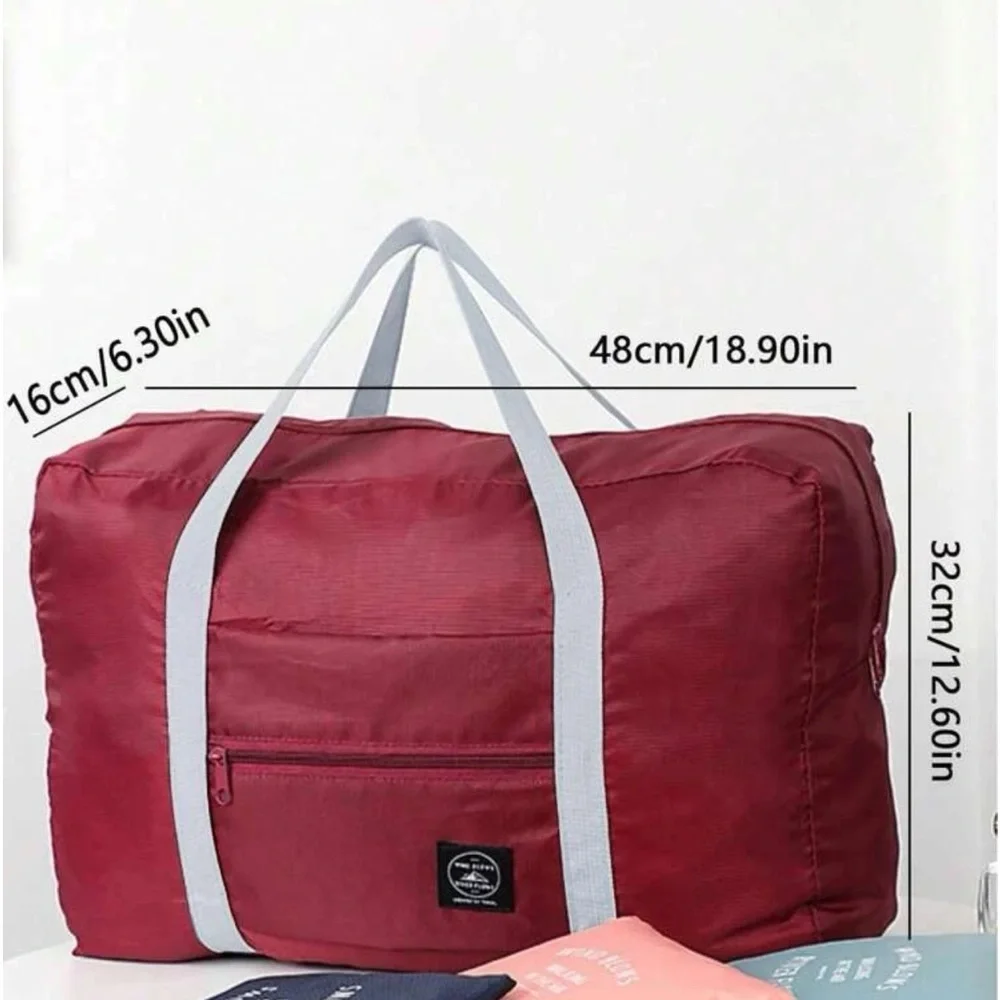 Burgundy Travel Bag - Picture 4 of 4